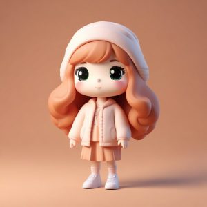 🧸 治愈系盲盒！软陶质感Q版3D头像分享