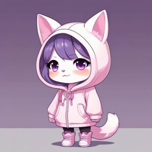 🐾 治愈系猫耳娘：这款二次元 AI 生成头像也太萌了