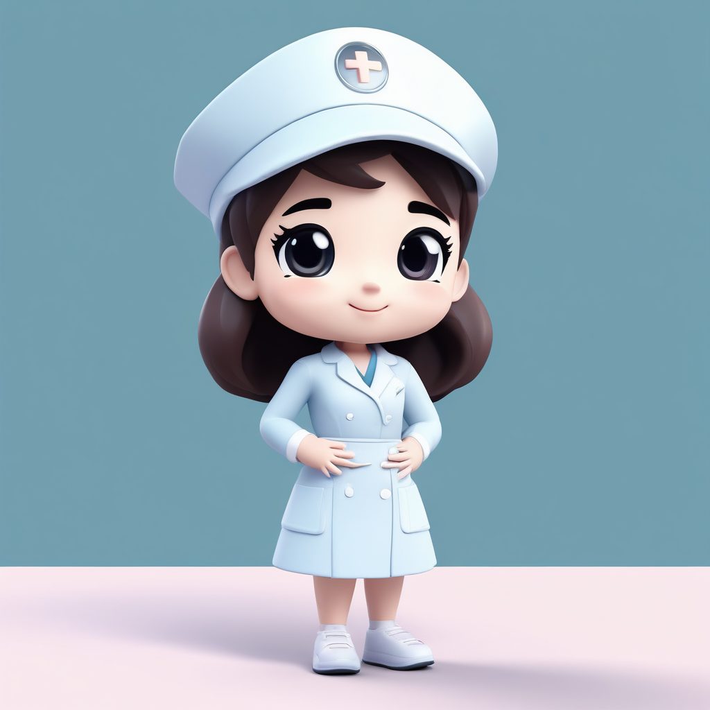 🏥治愈系Q版护士在线制作头像，3D盲盒质感简直太萌了
