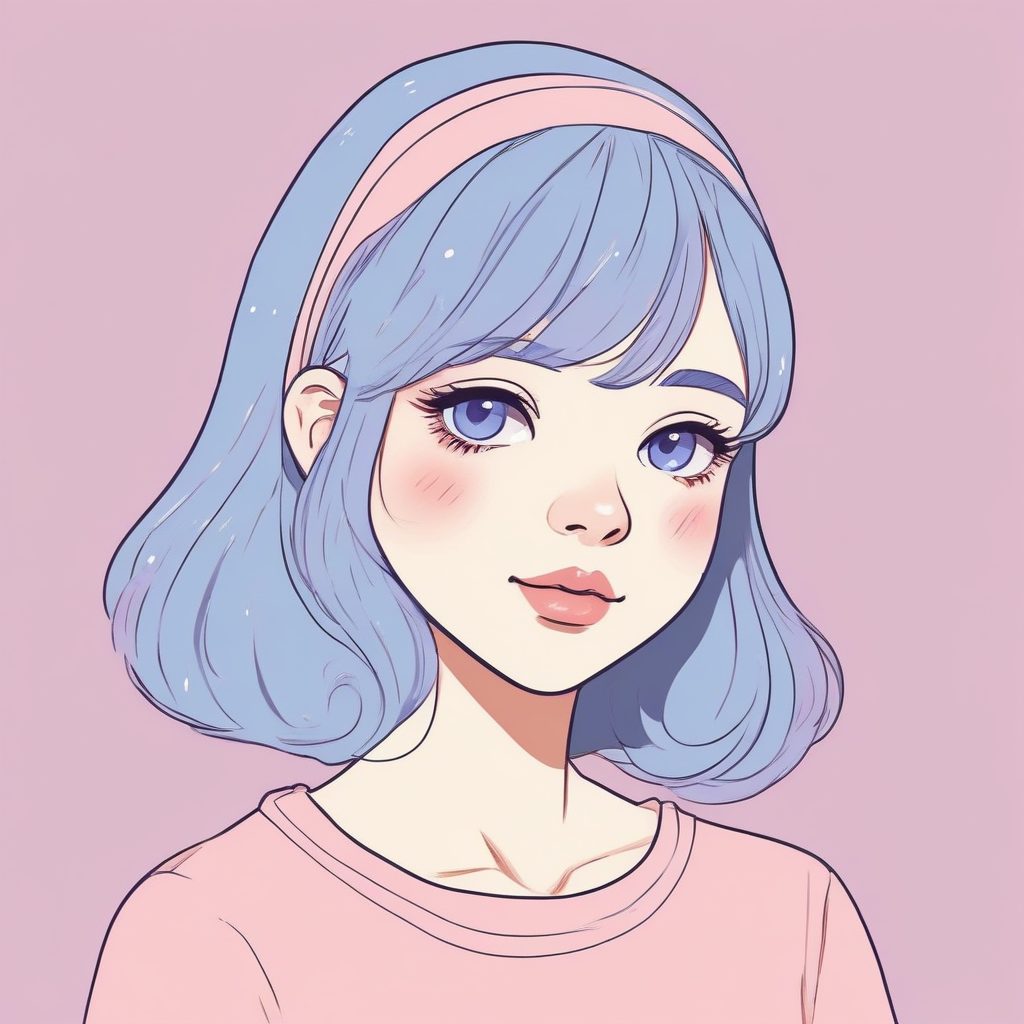 🍬 治愈系少女心！软萌马卡龙风格动漫头像