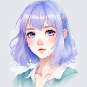 🌊 治愈系透明水彩AI头像,真的美哭了