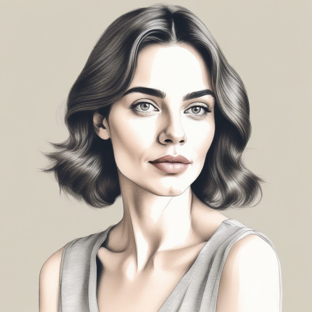 ✨高级感莫兰迪色系手绘插画AI生成头像
