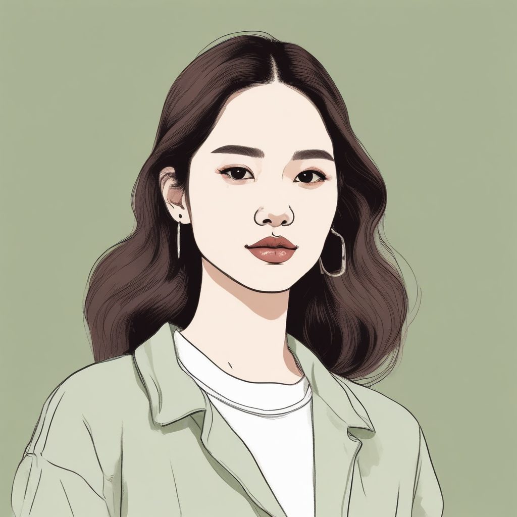 💫 韩系极简手绘风AI头像,松弛感拿捏了